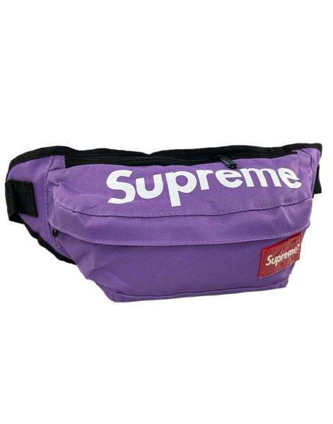 Сумка-бананка Supreme (Фиолетовая)