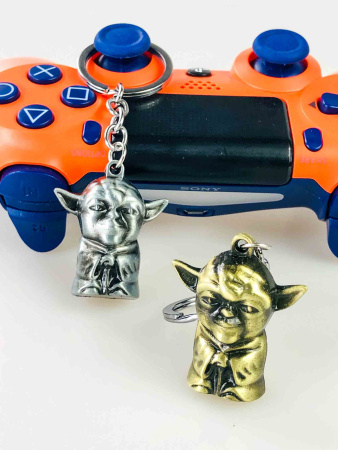 Металевий брелок Star Wars Йода (Yoda)