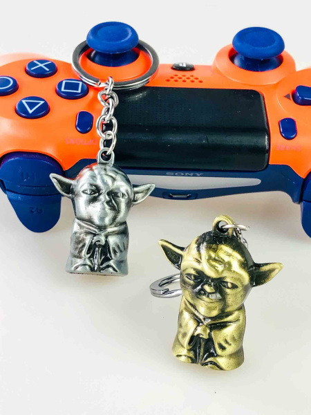 Металевий брелок Star Wars Йода (Yoda)