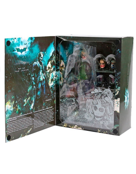 Фигурка Джокера Трилогия Темного рыцаря № 4 Коллекционная (22 см)
