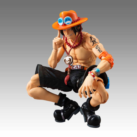 Фігурка One Piece Pirate Three Knife Flow Sauron Movable Sauron Luffy Ace (18cm)