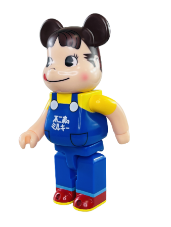 Bearbrick Milky Peko Голубой 400% (28см)