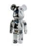 Bearbrick Daniel Arsham & Hajime Sorayama 400% (28 см)
