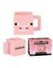 Кружка JINX Minecraft Pig (рожева) 