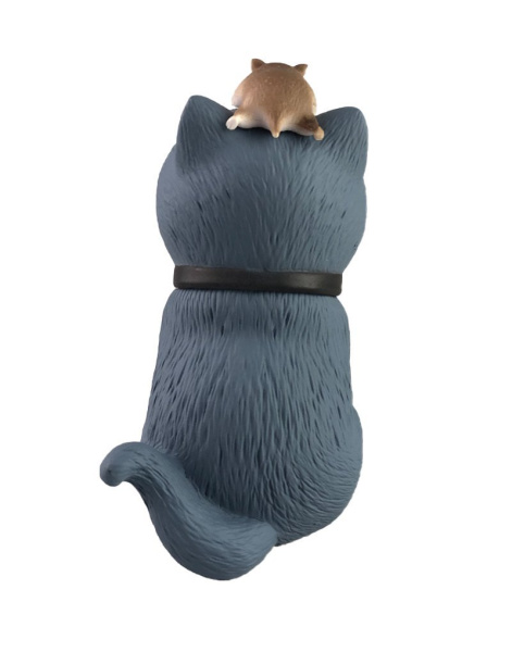 Фигурка Котик с Мышкой 12 см N8