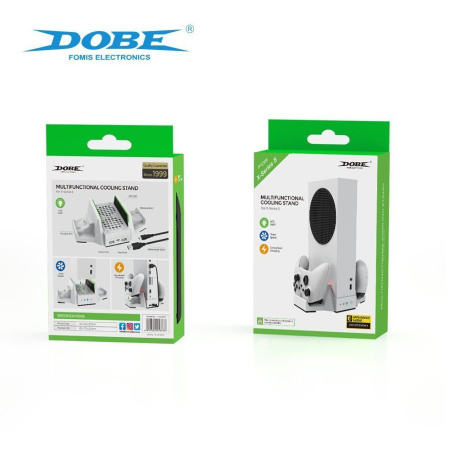 Охлаждающая подставка Xbox Series S 2 аккумулятора  (TYX 0663)