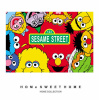 Ковер Kaws Sesame Street 123 Красный