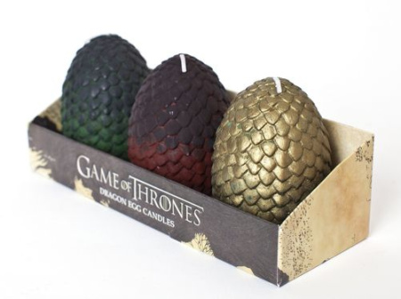 Свечи Яйца Дракона (Игра Престолов) 3 шт.