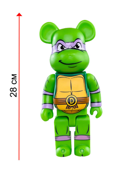 Bearbrick Черепашки Ніндзя Set (TMNT) 400% (28см)