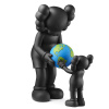 KAWS THE PROMISE Вінілова фігурка Чорна (34см)
