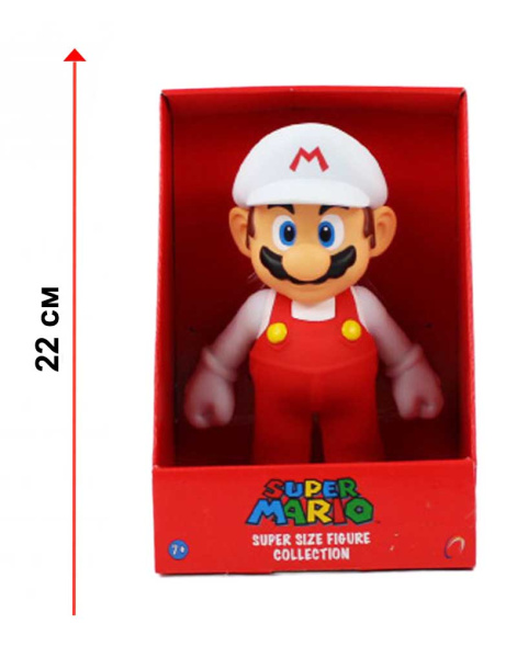 Фігурка Super Mario — Mario (Super Size Figure Collection) 22 см 