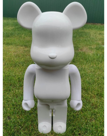 Bearbrick Белый Глянцевый ABS 1000% (70см)