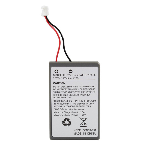 Вбудований акумулятор бездротового контролера PS4 / Slim / PRO 1400 МАГ