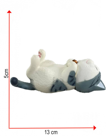 Фигурка Котик Лежачий 5 см N1
