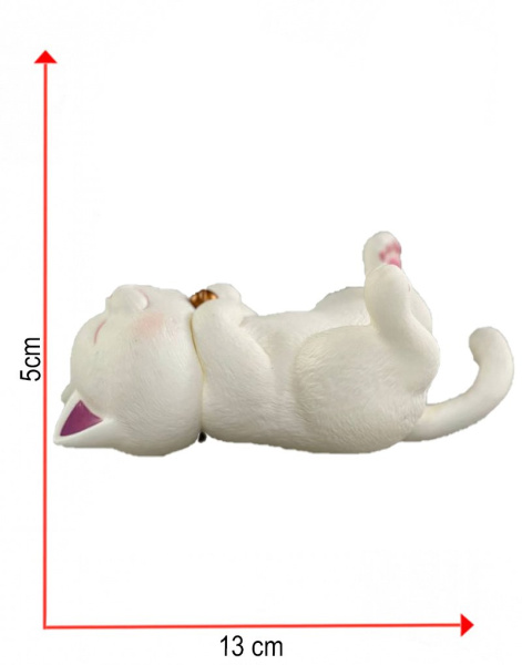 Фигурка Котик Лежачий 5 см N2