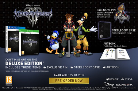 Kingdom Hearts III. Издание Deluxe (PS4)