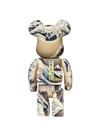 Bearbrick Katsushika Hokusai (Kanagawa Okinami Ura) 400% (28см)