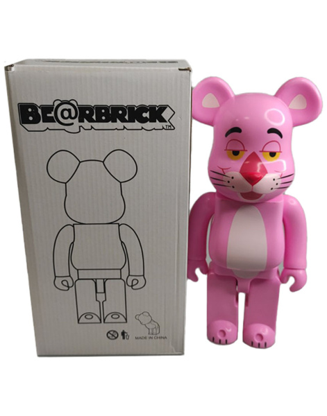 Bearbrick Pink Pantera 400% (28cm)