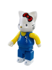 Bearbrick Hello Kitty Синий Комбинезон 400% (28см)