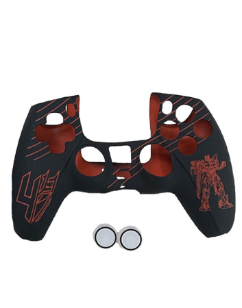 Чехол для PlayStation 5 DualSense Controller Трансформеры красный