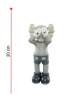 KAWS At This Time Виниловая Фигурка (Серый) - 20 см
