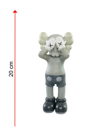 KAWS At This Time Виниловая Фигурка (Серый) - 20 см