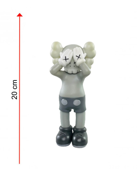 KAWS At This Time Виниловая Фигурка (Серый) - 20 см KAWS At This Time Виниловая Фигурка (Серый) - 20 см