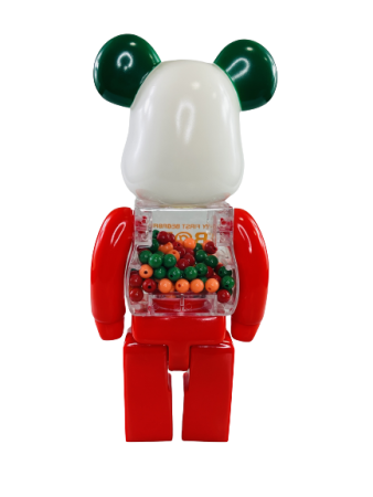 Bearbrick Джокер Мульти-колор 400% (28 см)