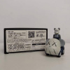Набір фігурок і автомобіля KAWS x Bearbrick x Takara Tomy Choro-Q сірий (5 см)