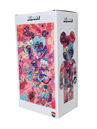 Bearbrick Valentine's Day (Фігурка День Святого Валентина) 400% (28см)