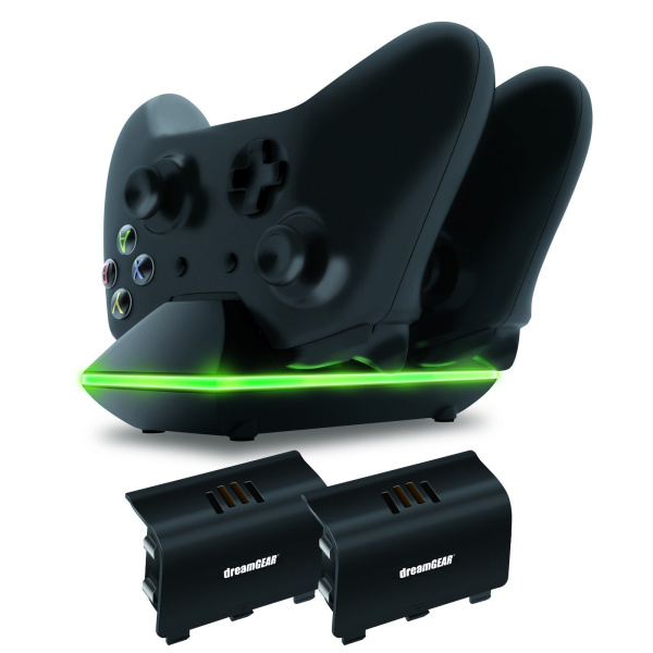 Зарядная станция Dual Charge Dock with 2 Rech. Batteries для Xbox One