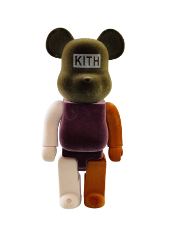 Bearbrick x Kith коричневый 400% (28 см)