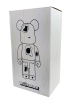 Bearbrick Art OverTurn Black Crystal (Черный Кристалл) 400% (28см)