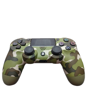 Джойстик Dualshok 4 V2 оригинал Б/У PS4 Камуфляж Зеленый