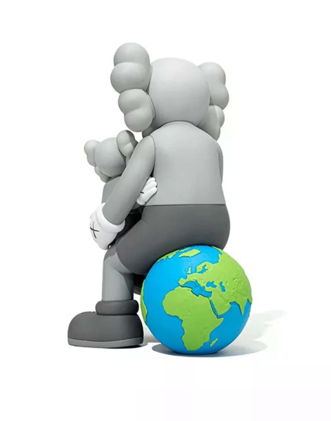 Вінілова фігурка KAWS Holiday Thailand (Grey) 28см