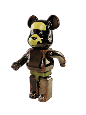 Bearbrick x A Bathing Ape 400% (28см)