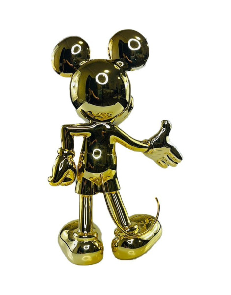 Фигурка Микки Маус Mickey Welcome (Золотой) 30см