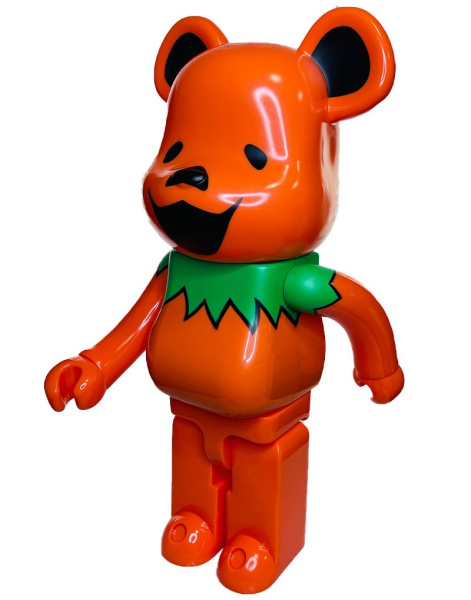 Bearbrick Halloween (оранжевый) пластиковая фигурка 1000% (70см)