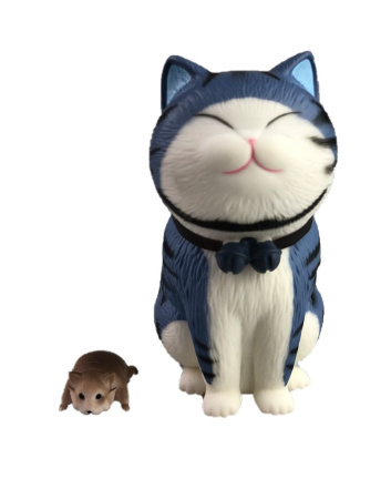 Фигурка Котик с Мышкой 12 см N2