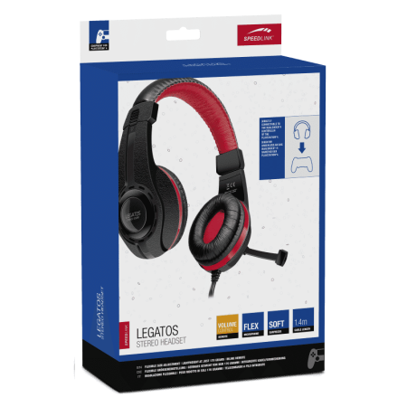 Игровая гарнитура Speedlink Legatos Stereo Headset для PS4