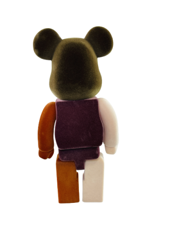 Bearbrick x Kith коричневый 400% (28 см)