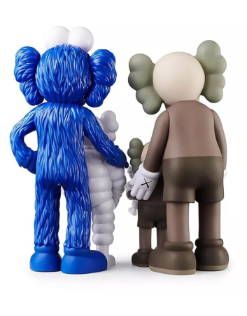 Kaws Family вінілова фігурка (коричнева/ біла/ синя)