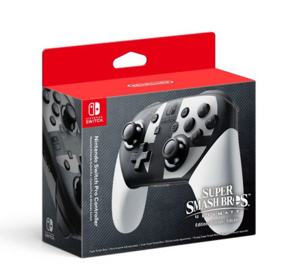 Беспроводной контроллер Nintendo Switch Pro (стиль Super Smash Bros. Ultimate)