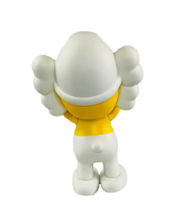 Kaws x The Smurf Companion виниловая фигурка Смурфики (желтый) - 21 см