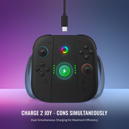 Зарядний тримач для лівого та правого контролера Nintendo Switch 2 (Grip Holder) JYS-NS22871