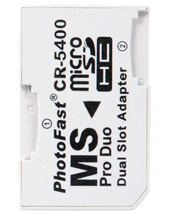 Адаптер для PSP MS Pro Duo (два слота)