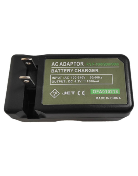 Зарядний пристрій для батареї Sony PlayStation PSP 1000/2000/3000, адаптер живлення