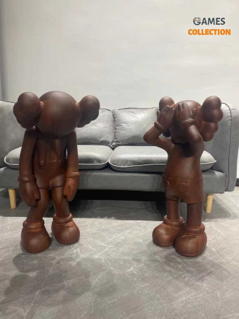 Kaws Small Lie Companion Деревянная Фигурка - 70 см
