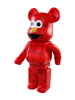 Bearbrick Елмо Улица Сезам Красный 400% (28см)