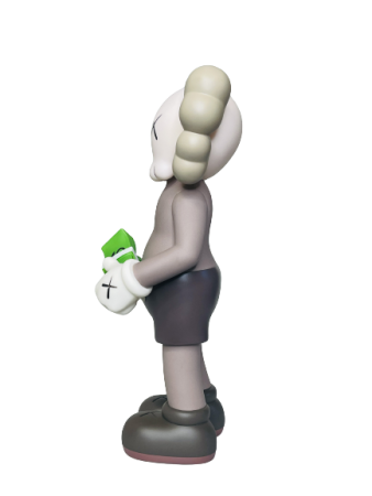 Kaws holding money brown вінілова фігурка (30 см)